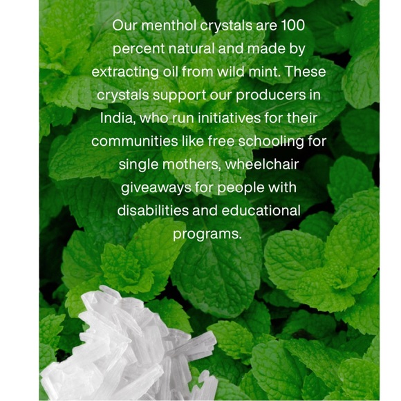 Lush Kitchen Exclusive Freeze Peppermint Sea Salt Shower Gel Body Wash NWT - Picture 10 of 12